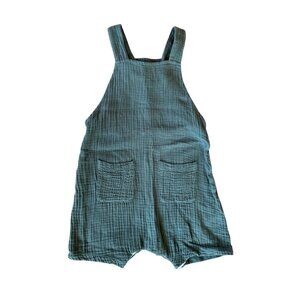 3-4Y Zara Baby Unisex Green Smile Today Romper